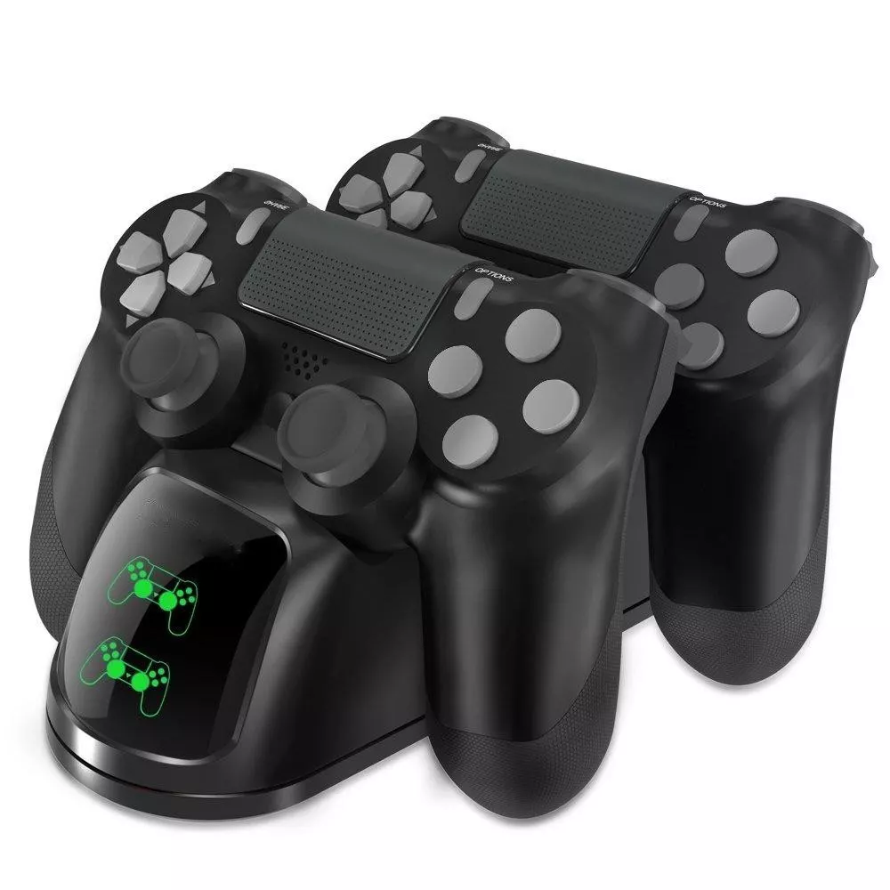 Doppelte Ladestation für zwei PS4/PS4 Slim/PS4 Pro-Controller